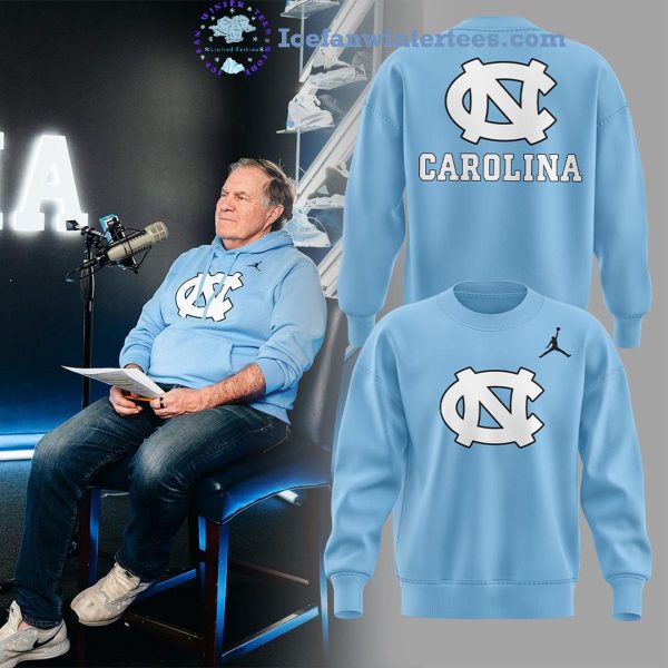 North Carolina Tar Heels Football x Coach Bill Belichick For Fans Limited Edition Hoodie