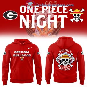 One Piece Night X Georgia Bulldogs For Fans 2025 Limited Edition Hoodie Longpants Cap