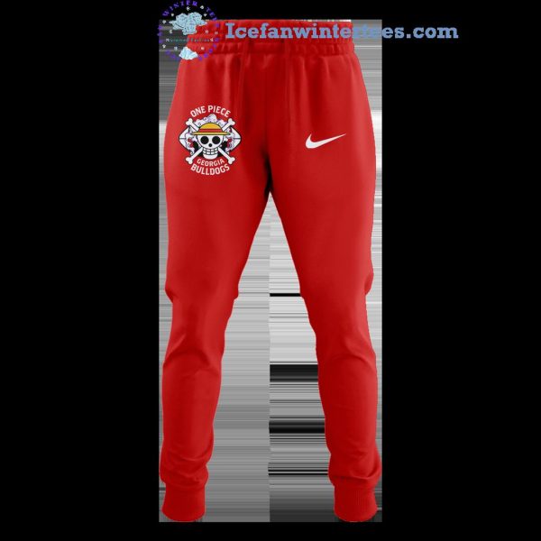 One Piece Night X Georgia Bulldogs For Fans 2025 Limited Edition Hoodie Longpants Cap