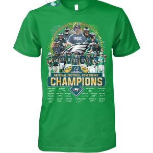 Philadelphia Eagles 2024-2025 National Football Conference Champions Limited Edition Unisex T-Shirt