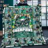 2024-2025 Philadelphia Eagles World Champions Limited Edition Fleece Blanket