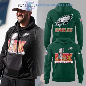 Super Bowl LIX Champions Philadelphia Eagles NFL 2025 Limited Edition Hoodie – Black