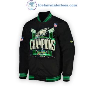 Philadelphia Eagles NFL Super Bowl LIX Champions Meet Us Down The Bayou Limited Edition Baseball Jacket