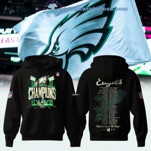 Philadelphia Eagles NFL Super Bowl LIX Champions Meet Us Down The Bayou Limited Edition Hoodie Longpants Cap