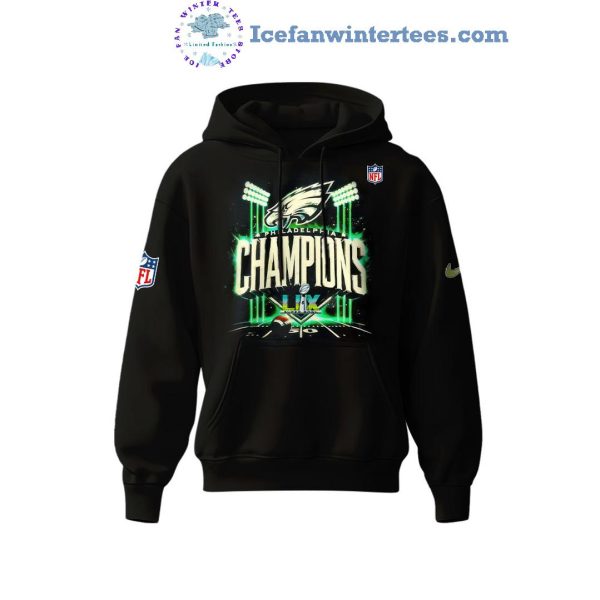 Philadelphia Eagles NFL Super Bowl LIX Champions Meet Us Down The Bayou Limited Edition Hoodie Longpants Cap