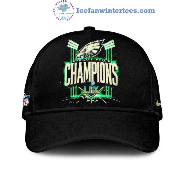 Philadelphia Eagles NFL Super Bowl LIX Champions Meet Us Down The Bayou Limited Edition Hoodie Longpants Cap