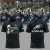 Philadelphia Eagles 2024 Super Bowl LIX Champions Signatures Good 3D T-Shirt