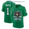 Philadelphia Eagles Champions Super Bowl 2025 Singatures Custom Name And Number Limited Editions Jersey