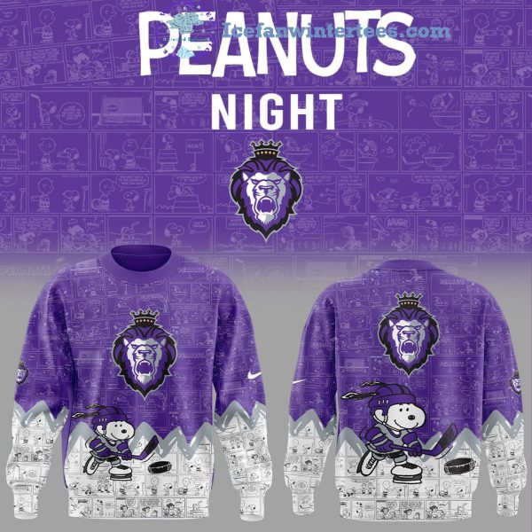 Reading Royals 75th Anniversary Of Peanuts Night For Fans Limited Edition Hoodie Longpants Cap