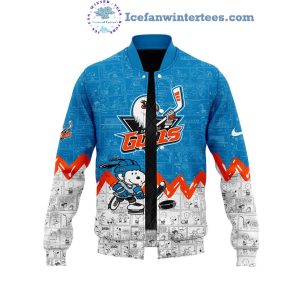 San Diego Gulls 75th Anniversary of Peanuts For Fan Limited Edition Baseball Jacket