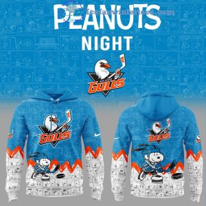 San Diego Gulls 75th Anniversary of Peanuts For Fan Limited Edition Hoodie