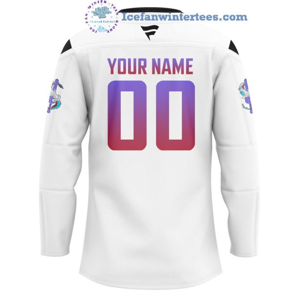 San Jose Sharks x Black Hockey History For Fans Custom Name And Number Hockey Jersey