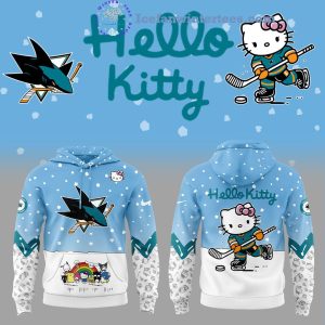 San Jose Sharks x Hello Kitty And Friends For Fans Limited Edition Hoodie Longpants Cap