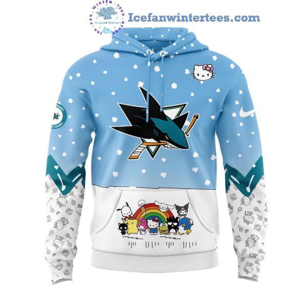 San Jose Sharks x Hello Kitty And Friends For Fans Limited Edition Hoodie Longpants Cap