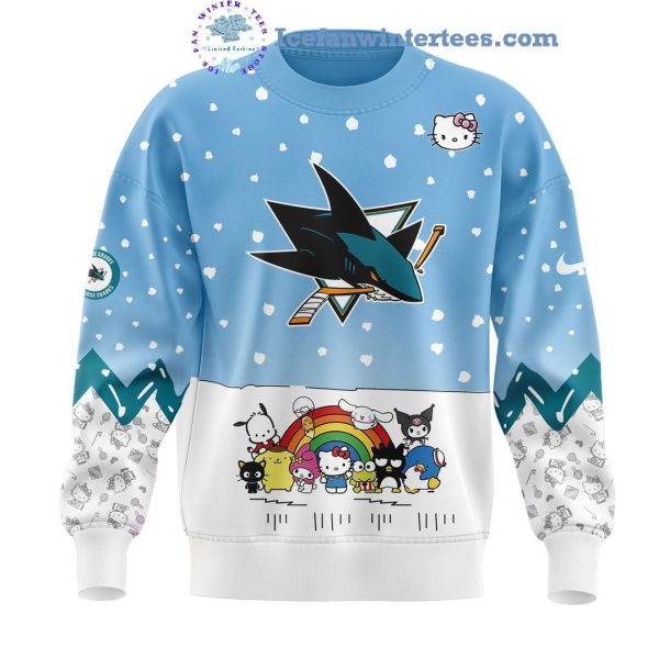 San Jose Sharks x Hello Kitty And Friends For Fans Limited Edition Hoodie Longpants Cap