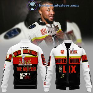 Saquon Barkley Super Bowl LIX New Orleans Te Big Easy For Fans Limited Edition Baseball Jacket