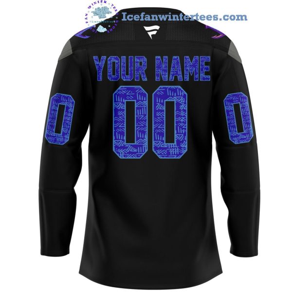 Seattle Kraken NHL Black Hockey History Night Custom Name And Number For Fans Limited Edition Hockey Jersey