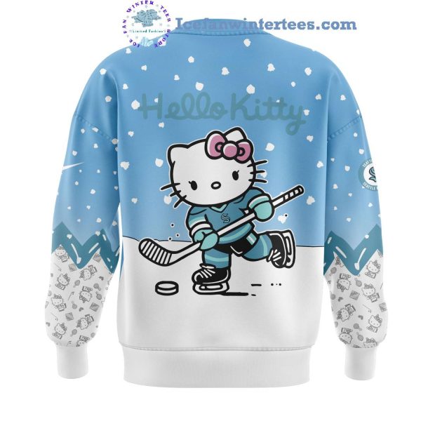 Seattle Kraken x Hello Kitty And Friends For Fans Limited Edition Hoodie Longpants Cap