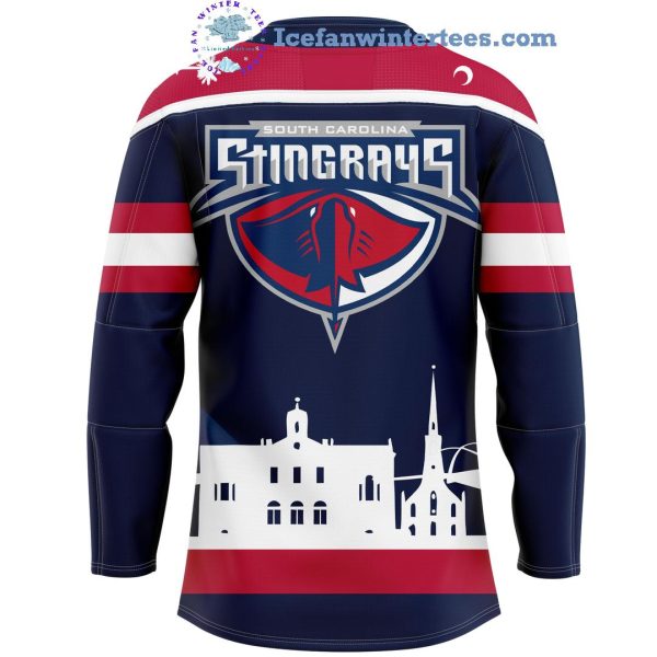 South Carolina Stingrays City Edition I Love CHS Night For Fan Limited Edition Hockey Jersey