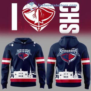 South Carolina Stingrays City Edition I Love CHS Night For Fan Limited Edition Hockey Jersey