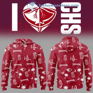 South Carolina Stingrays I Love CHS Night For Fan Limited Edition Hoodie Longpants Cap