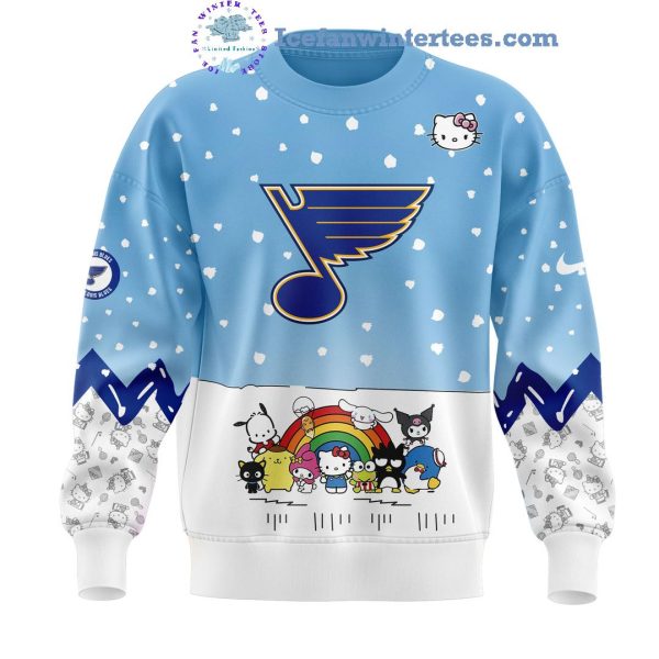 St. Louis Blues x Hello Kitty And Friends For Fans Limited Edition Hoodie Longpants Cap