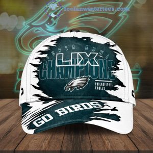 Super Bowl LIX Champions Philadelphia Eagles 2X Go Birds Limited Edition Cap