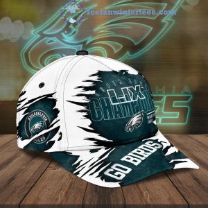 Super Bowl LIX Champions Philadelphia Eagles 2X Go Birds Limited Edition Cap