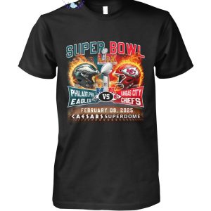 Philadelphia Eagles x Mickey Mouse 2025 Super Bowl LIX Champions Go Birds Limited Edition T-Shirt