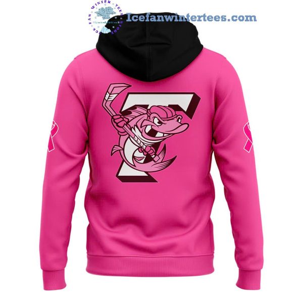 Toledo Walleye x Pink in the Rink 2025 For Fans Limited Hoodie