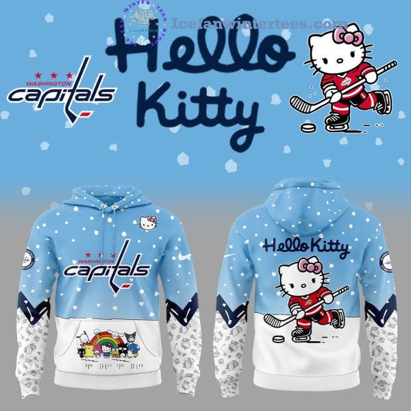 Washington Capitals x Hello Kitty And Friends For Fans Limited Edition Hoodie Longpants Cap