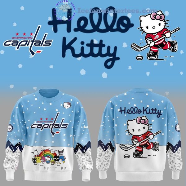 Washington Capitals x Hello Kitty And Friends For Fans Limited Edition Hoodie Longpants Cap