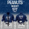 Utah Hockey 75th Anniversary Of Peanuts Night For Fans Limited Edition Baseball Jacket