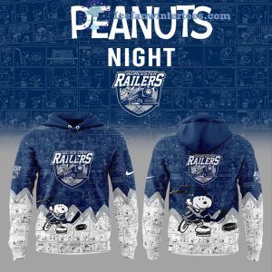 Worcester Railers 75th Anniversary Of Peanuts Night For Fans Limited Edition Baseball Jacket