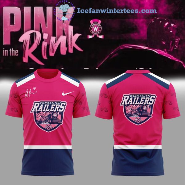 Worcester Railers Pink In The Pink Anthony Repaci Bobblehead For Fans Unisex 3D T-Shirt