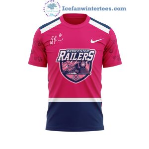 Worcester Railers Pink In The Pink Anthony Repaci Bobblehead For Fans Unisex 3D T-Shirt