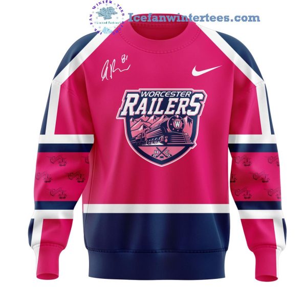 Worcester Railers Pink In The Pink Anthony Repaci Bobblehead For Fans Unisex 3D T-Shirt