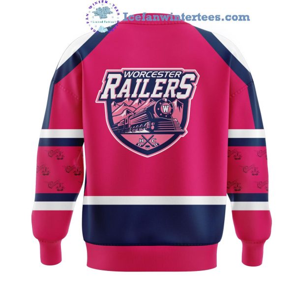 Worcester Railers Pink In The Pink Anthony Repaci Bobblehead For Fans Unisex 3D T-Shirt